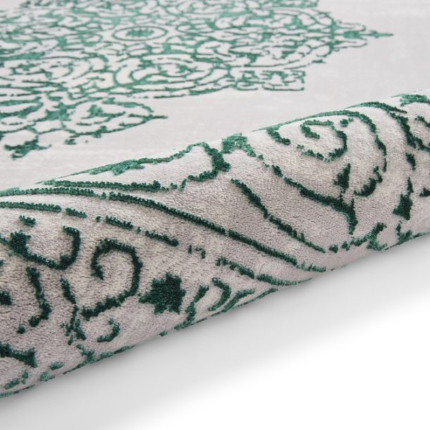 Artemis B9076A Green/Silver Rug - Love-Rugs