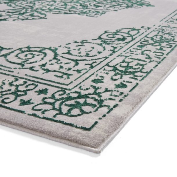 Artemis B9076A Green/Silver Rug - Love-Rugs