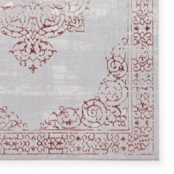 Artemis B9076A Rose/Silver Rug - Love-Rugs