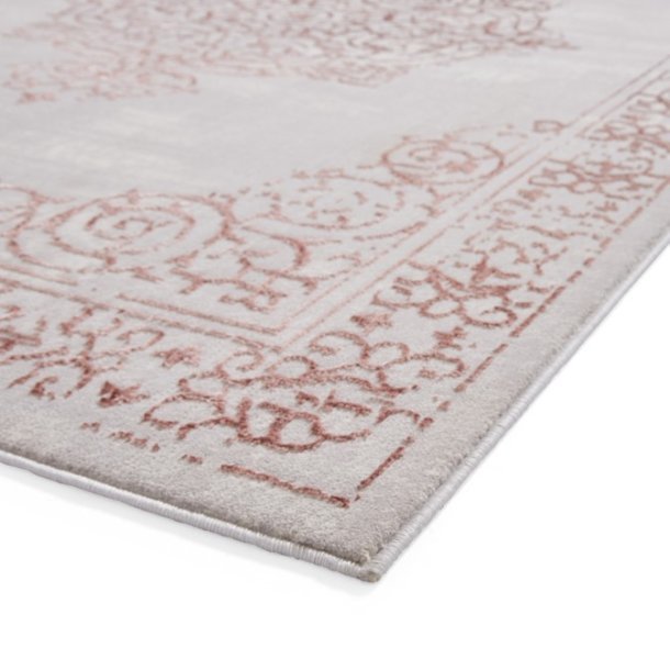 Artemis B9076A Rose/Silver Rug - Love-Rugs
