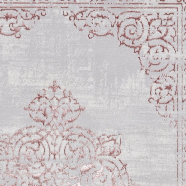 Artemis B9076A Rose/Silver Rug - Love-Rugs