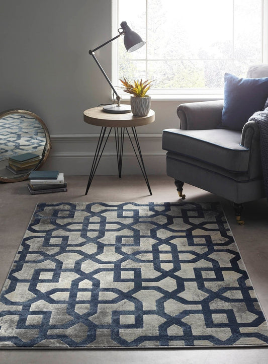 Artic Range Avanti Blue Grey Rug - Love-Rugs alternate image