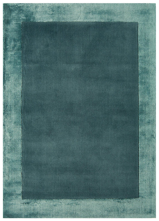 Ascot Aqua Blue Rug - Love-Rugs