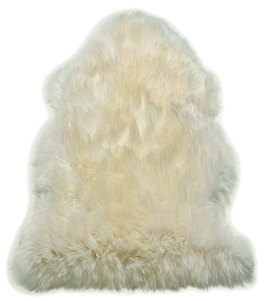 Asiatic Sheepskin White Hide Rug - Love-Rugs