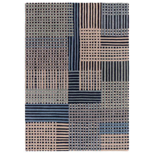 Aspect Blue Multi Rug - Love-Rugs alternate image
