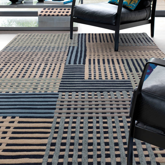 Aspect Blue Multi Rug - Love-Rugs