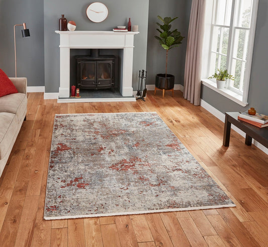 Athena 18597 Grey / Terra Rug - Love-Rugs alternate image