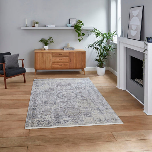 Athena 18599 Grey Rug - Love-Rugs alternate image