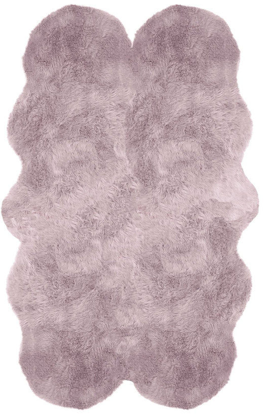 Auckland Heather Pink Hide Rug - Love-Rugs alternate image
