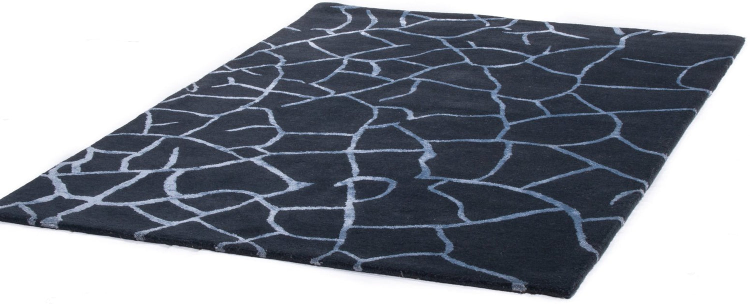 Black Broken Rug - Love-Rugs