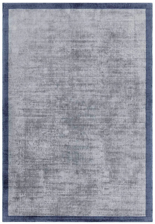 Blade Border Airforce / Navy Rug - Love-Rugs