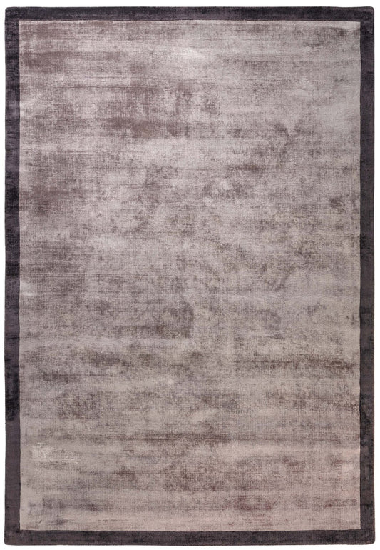Blade Border Charcoal / Moleskin Rug - Love-Rugs