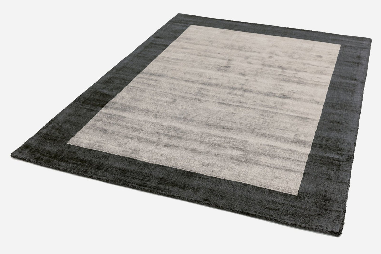 Blade Border Charcoal Silver Rug – Love-Rugs