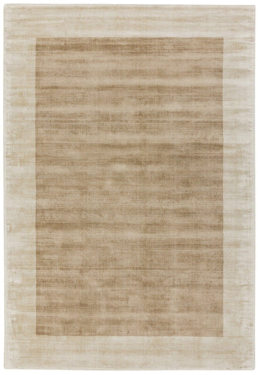 Blade Border Putty Champagne Rug - Love-Rugs