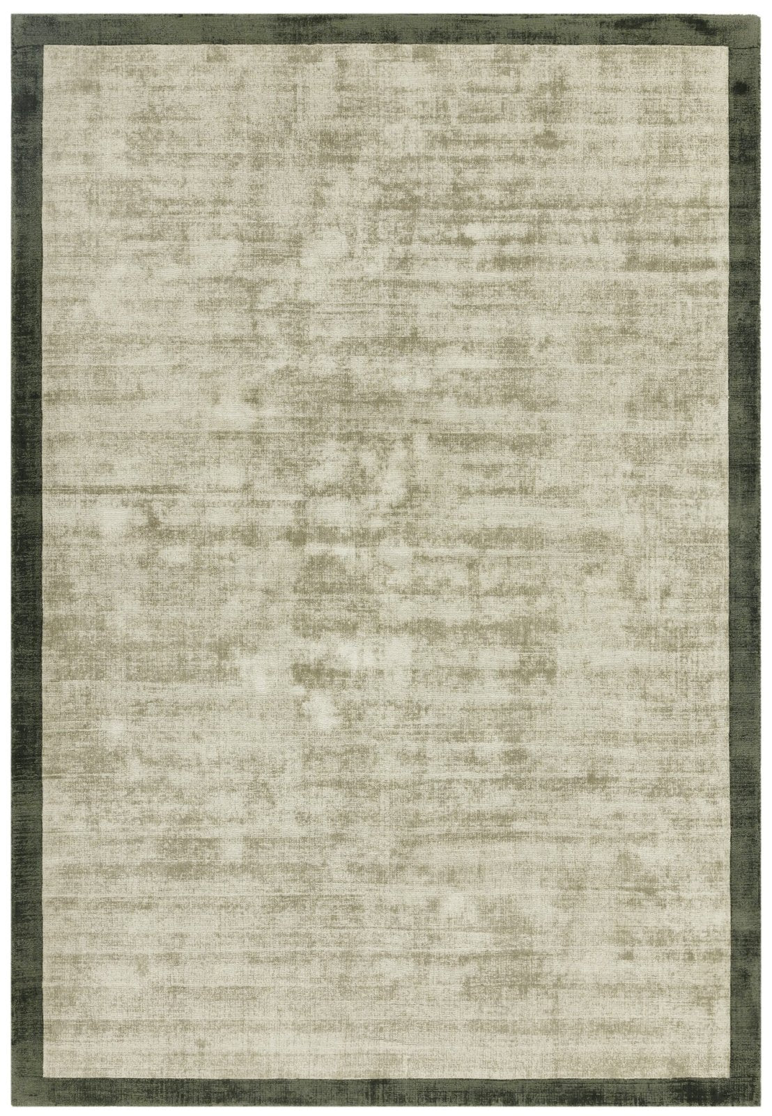 Blade Border Sage / Olive Rug - Love-Rugs