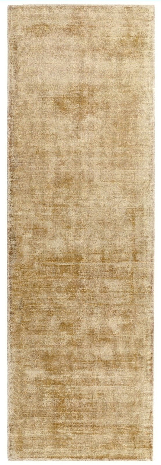 Blade Soft Gold Runner Rug - Love-Rugs