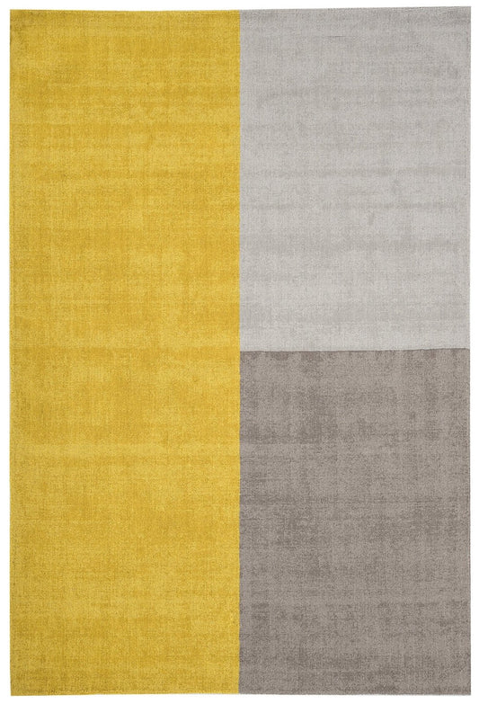 Blox Mustard Rug - Love-Rugs