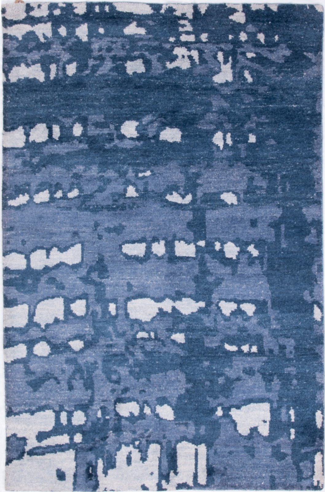 Blue Abstract Rug - Love-Rugs