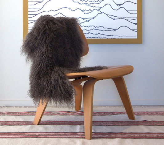 Bowron Sheepskins Nomad Tibetan Lambskins Camo Hide Rug - Love-Rugs alternate image