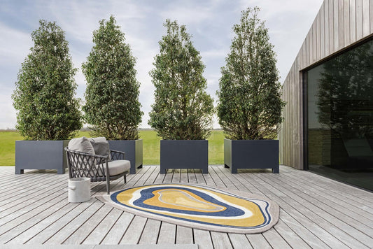 Brink & Campman Aura Outdoor Ochre 477306 Rug - Love-Rugs alternate image