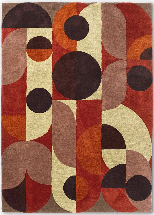 Brink & Campman Decor Cosmo Red 095203 Rug - Love-Rugs