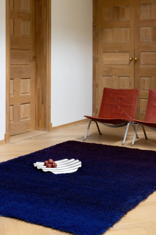 Brink & Campman Shade High Electric Blue/Aubergine Rug - Love-Rugs alternate image