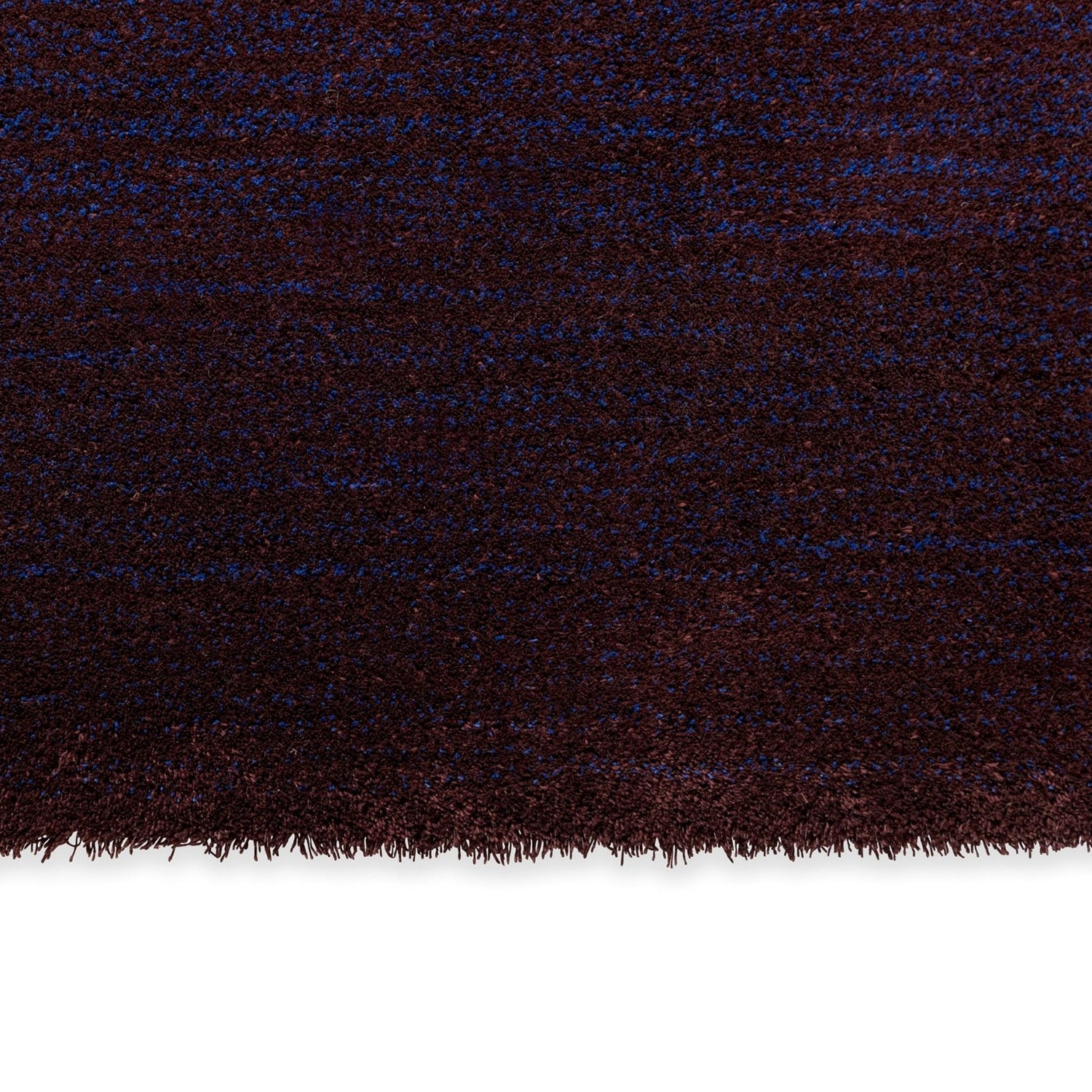Brink & Campman Shade Low Electric Blue/Aubergine Rug - Love-Rugs