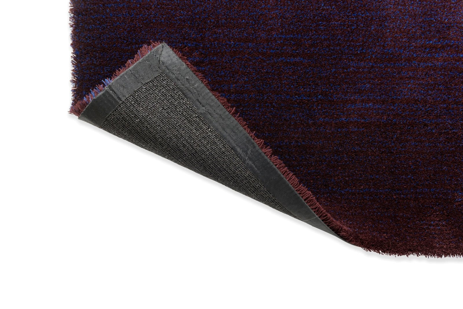 Brink & Campman Shade Low Electric Blue/Aubergine Rug - Love-Rugs
