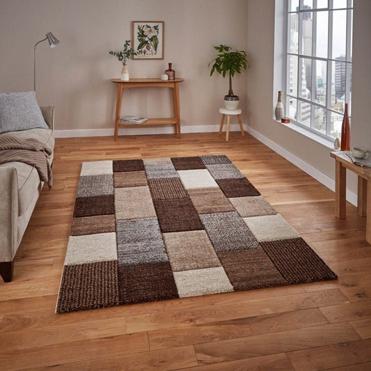 Brooklyn 21830 - Beige / Grey Rug - Love-Rugs