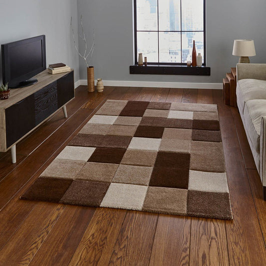 Brooklyn 646 - Beige / Brown Rug - Love-Rugs