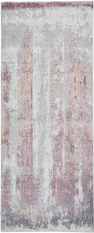 Brooklyn 8595 - Ivory Rose Runner Rug - Love-Rugs