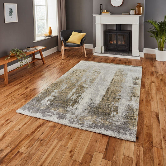 Brooklyn 8595 - Ivory Yellow Rug - Love-Rugs