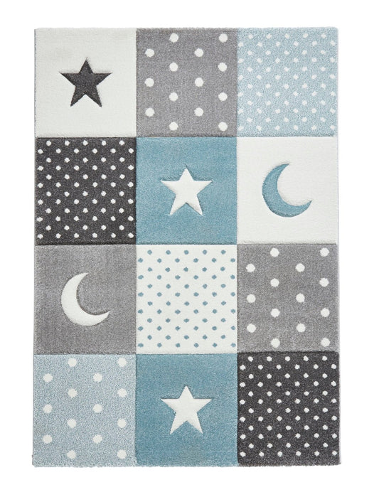 Brooklyn Kids 20340 Blue Rug - Love-Rugs