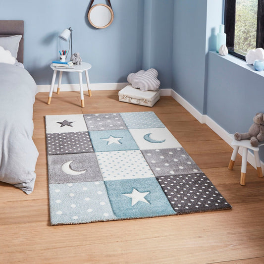 Brooklyn Kids 20340 Blue Rug - Love-Rugs alternate image