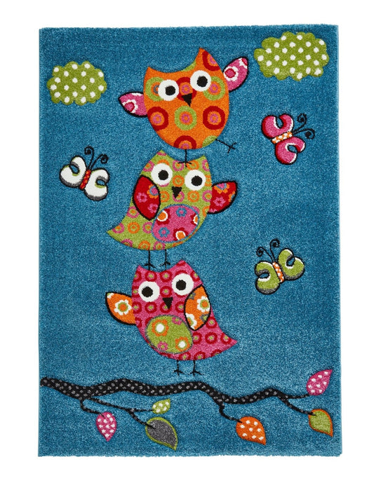 Brooklyn Kids 793 Blue Rug - Love-Rugs