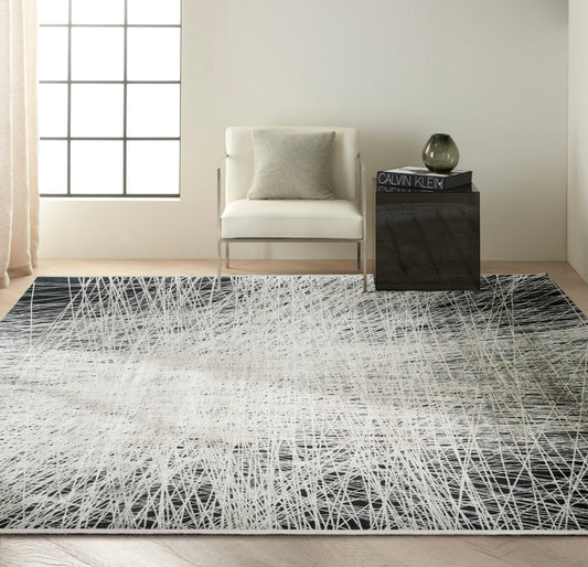 Calvin Klein Balian CK55 BKSIL Rug - Love-Rugs alternate image