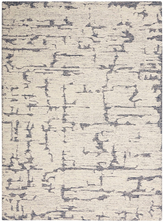 Calvin Klein Ck009 Sculptural SCL01 Blue Rug - Love-Rugs