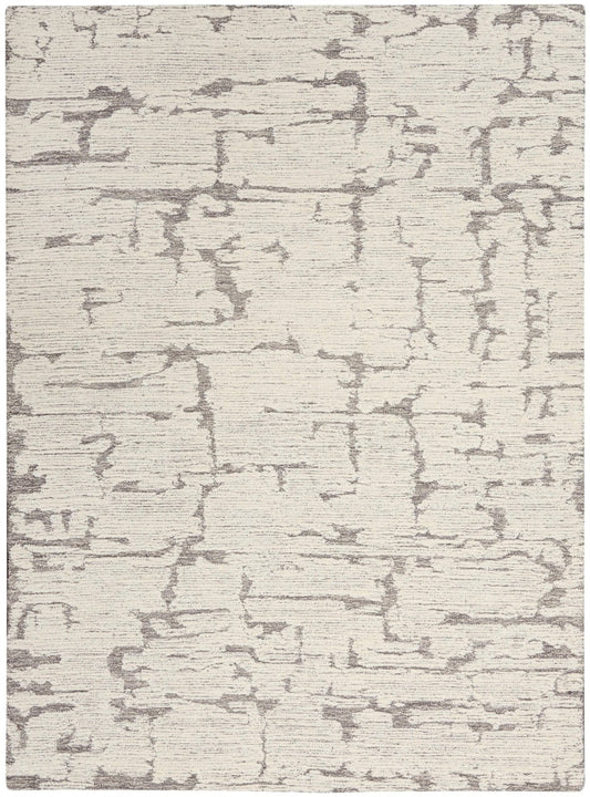 Calvin Klein Ck009 Sculptural SCL01 Grey Rug - Love-Rugs