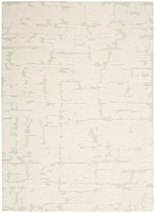 Calvin Klein Ck009 Sculptural SCL01 Ivory Rug - Love-Rugs