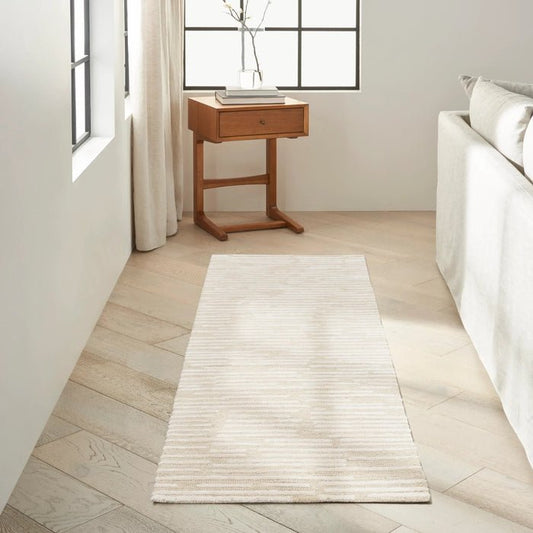 Calvin Klein CK010 Linear LNR01 Ivory Runner Rug - Love-Rugs alternate image