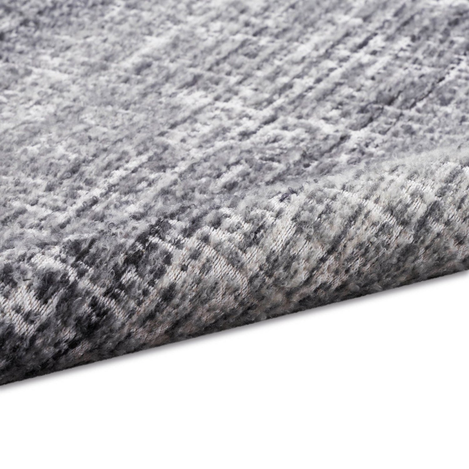 Calvin Klein Ck015 Safi SFR01 Silver Grey Rug - Love-Rugs