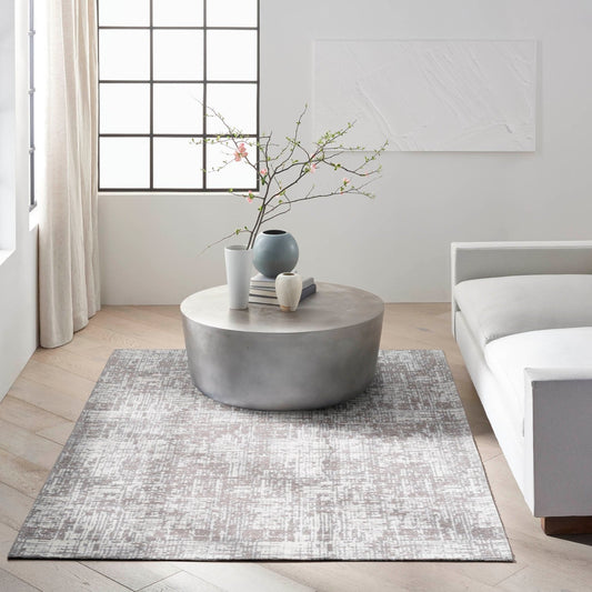 Calvin Klein Ck015 Safi SFR02 Grey Ivory Rug - Love-Rugs