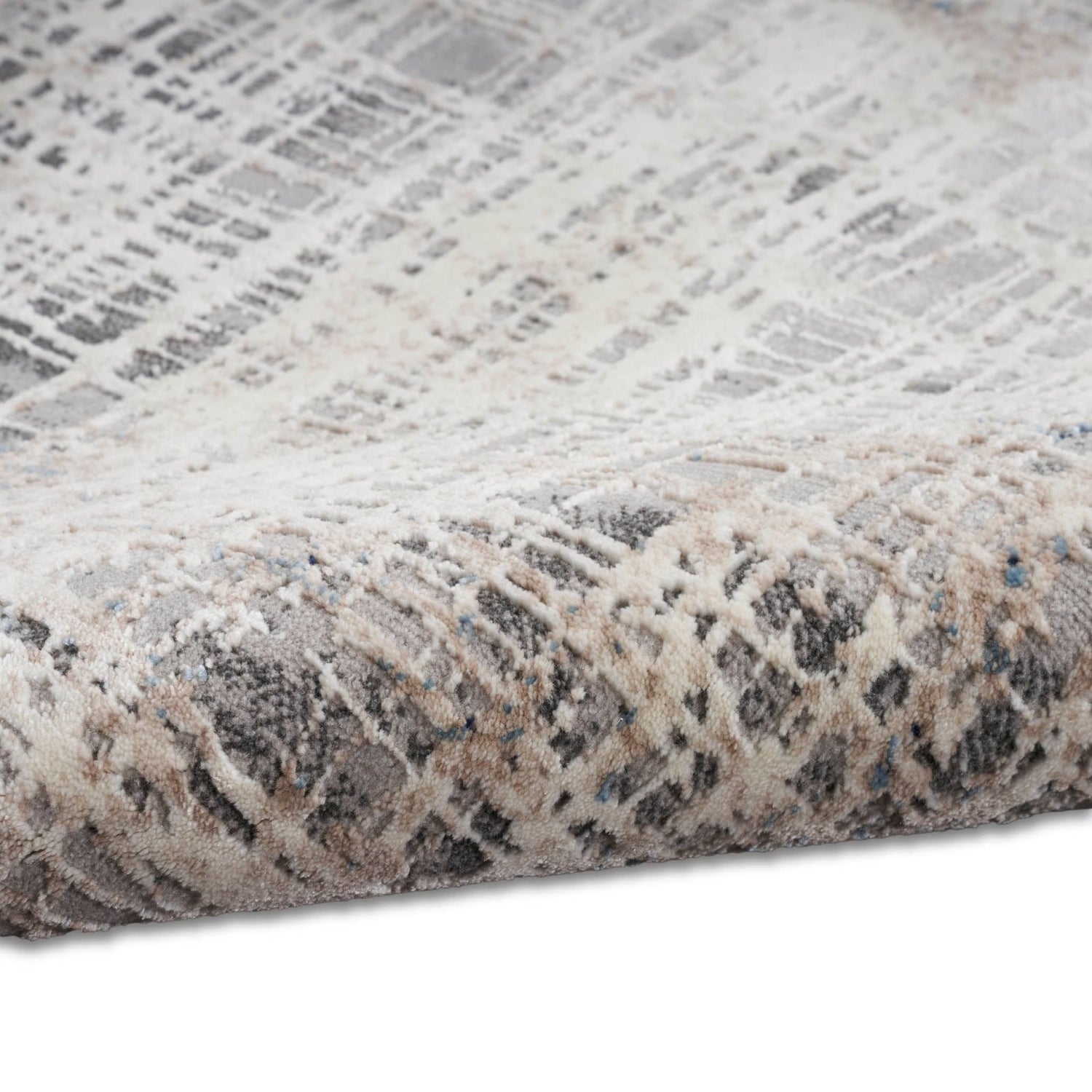 Calvin Klein Ck022 Infinity IFN01 Blue Multicolor Rug - Love-Rugs