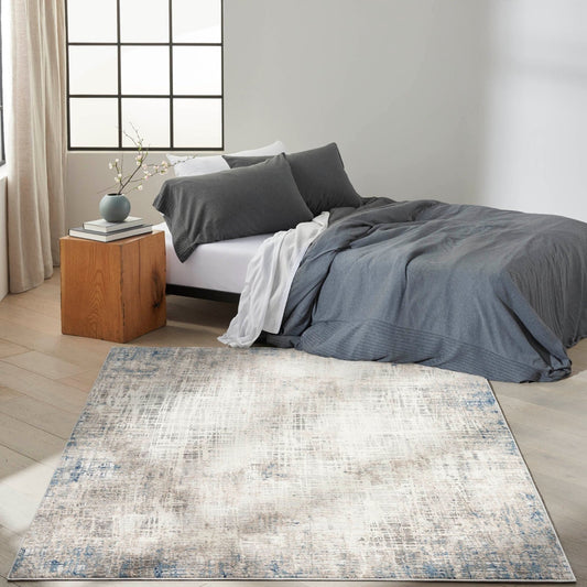 Calvin Klein Ck022 Infinity IFN01 Blue Multicolor Rug - Love-Rugs alternate image
