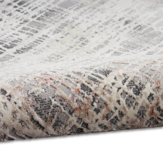 Calvin Klein Ck022 Infinity IFN01 Rust Multicolor Runner Rug - Love-Rugs alternate image