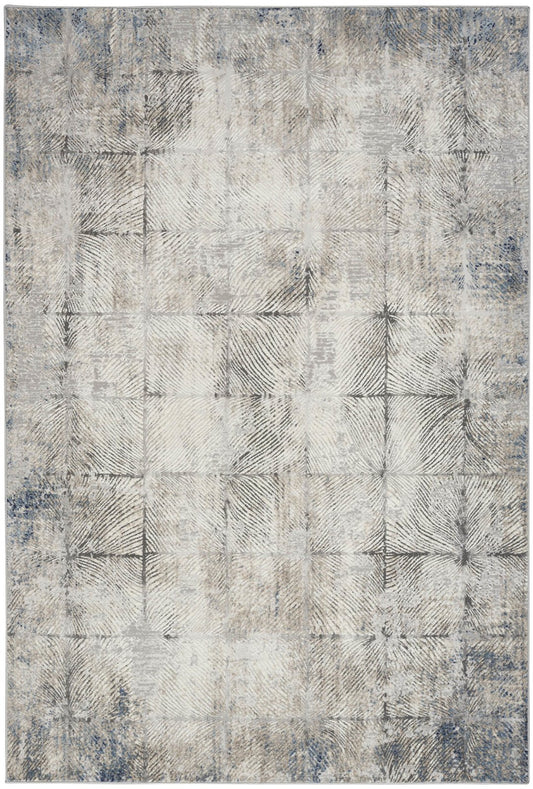 Calvin Klein Ck022 Infinity IFN03 Ivory/Grey Rug - Love-Rugs