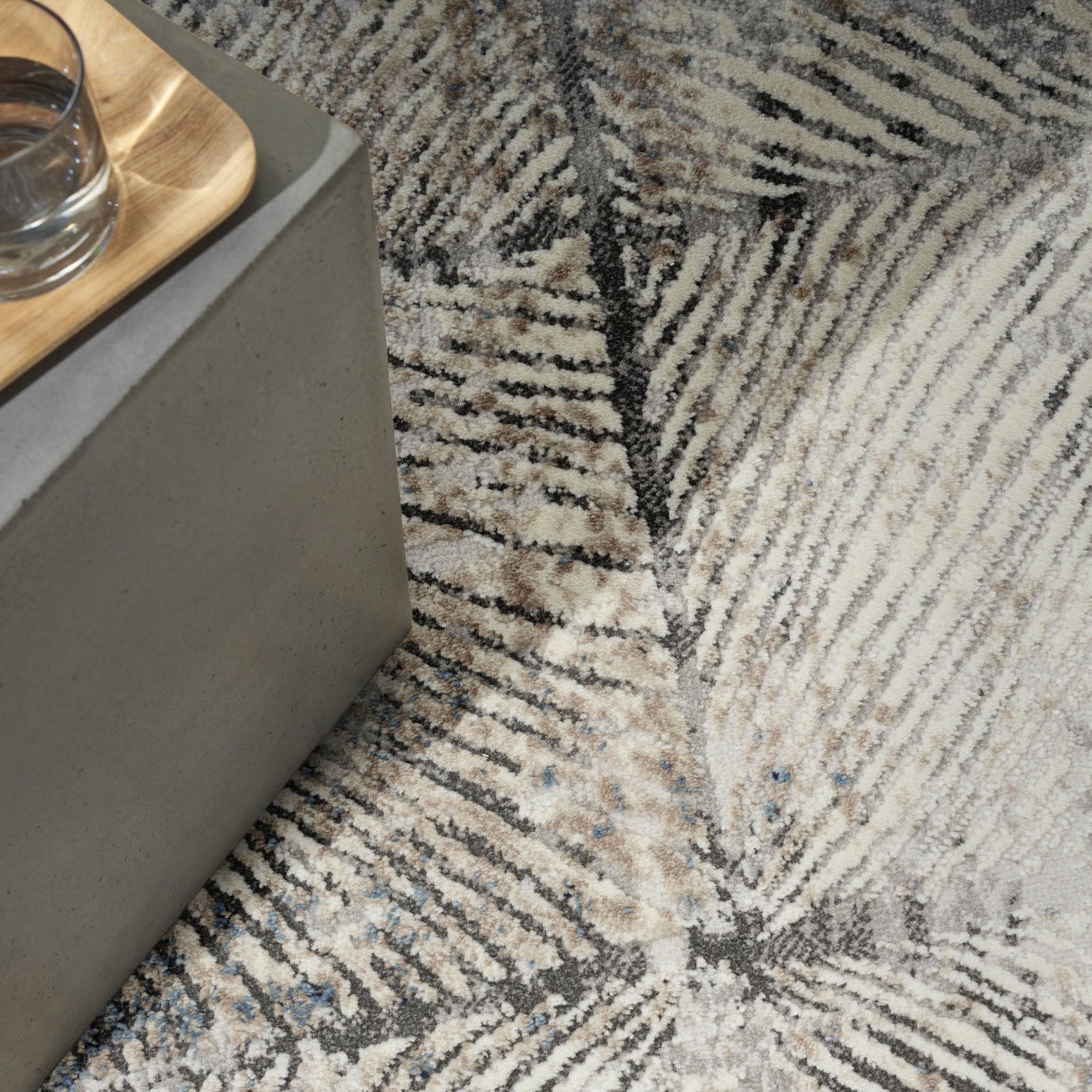 Calvin Klein Ck022 Infinity IFN03 Ivory/Grey Rug - Love-Rugs
