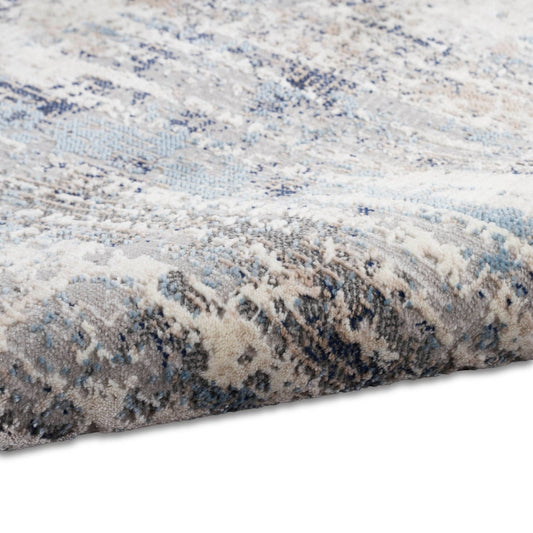 Calvin Klein Ck022 Infinity IFN04 Ivory/Grey/Blue Rug - Love-Rugs alternate image