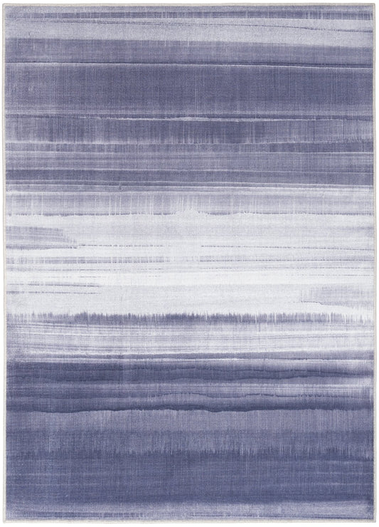 Calvin Klein CK031 Launder Grey Blue Rug - Love-Rugs