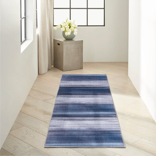 Calvin Klein CK031 Launder Navy Runner Rug - Love-Rugs alternate image